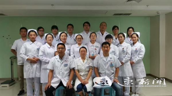 中西医结合治疗效果好:患者给宿迁市中医院心内科送锦旗