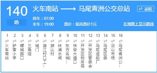 超详细！在福州再也不怕找不到路了！这条微信值得收藏！