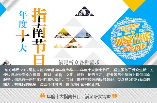 贺！《股市大家谈》荣获“年度十大指南节目”｜上海广播节