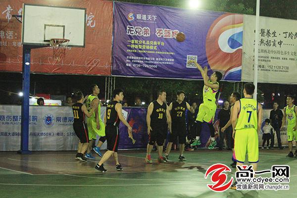 常德市第四届篮球联赛开赛将持续至11月18日