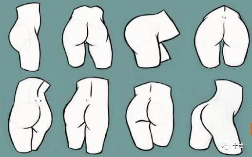 如何画好女性臀部和腿部,要想臀部练得好