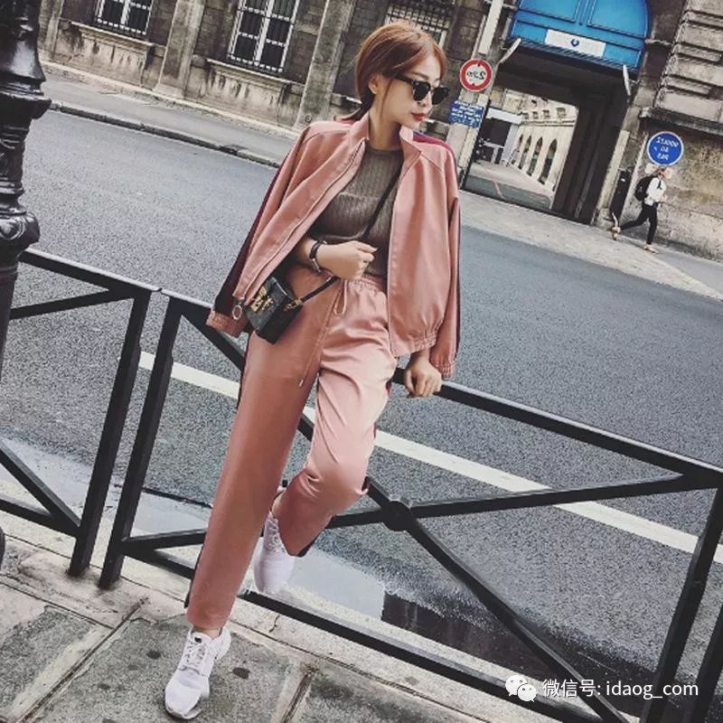 休闲运动套装女款爆款2024新款,潮流穿搭各款气质十足的运动套装