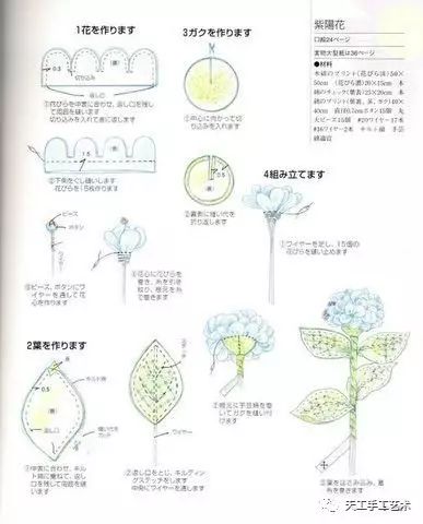 手工书制作花束,花朵手工书