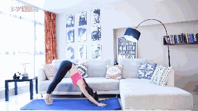 快速瘦身瑜伽每天必练8个动作,瑜伽瘦身教程跟着学