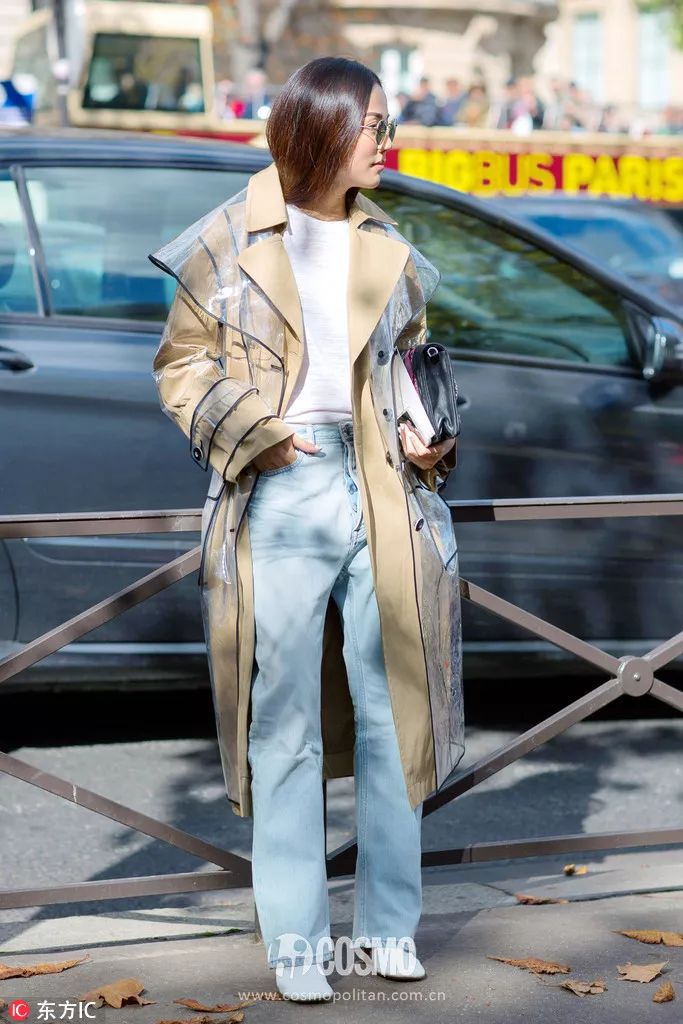 时髦办｜“透明塑料”成新流行！再也不怕下雨天咯