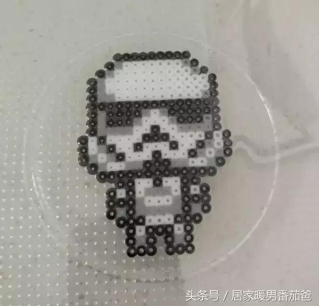 手工活大家一起干,拼豆豆手工教程