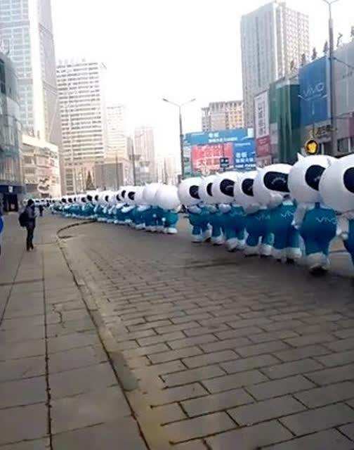 看各大品牌萌宝，原来还是nubia最“牛”,oppo：想要店铺有生意，就得头上带点“绿”