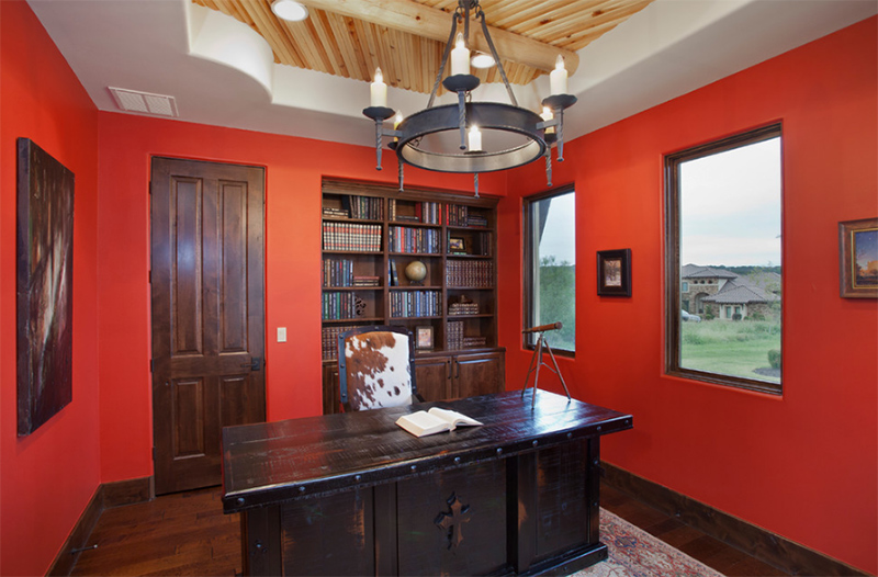 实用家居客厅办公设计,25平米办公家具搭配效果图