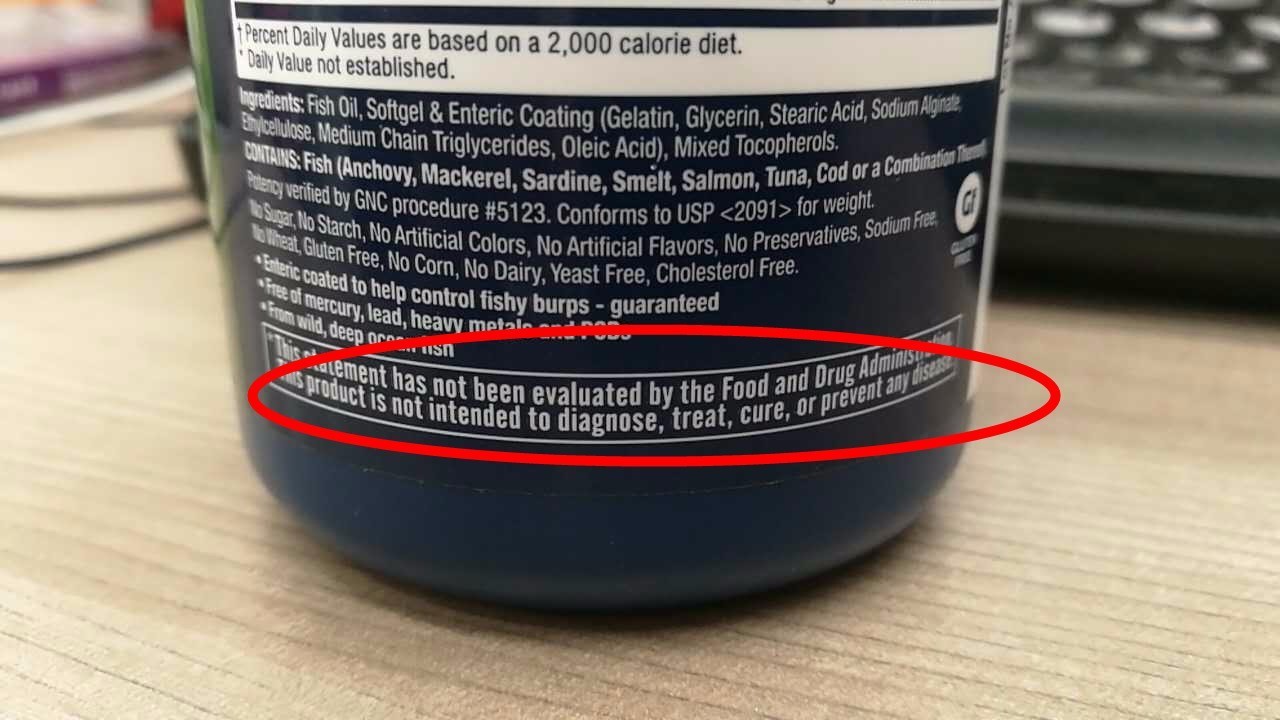 读懂食品、补剂标签，让你不再买错健身食品