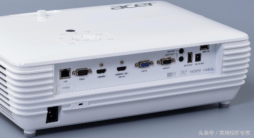 宏碁4kv7850投影仪评测,支持4khdr的电视有哪些