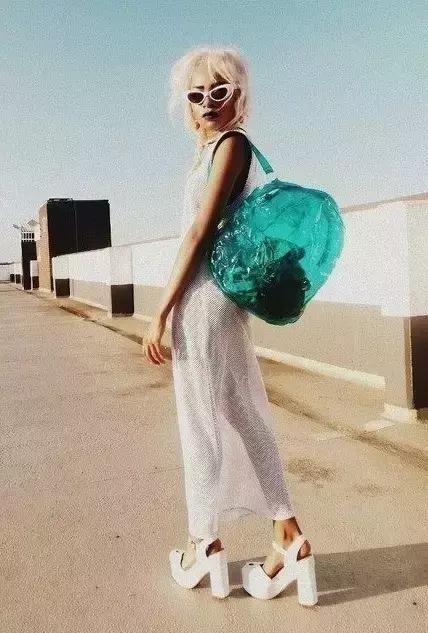 透明风潮pvc,pvc透明面料设计