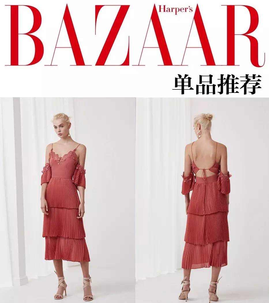 趁这6个小众品牌连衣裙还没烂大街,跟宋茜赵丽颖穿起来过夏天!