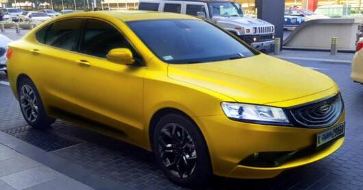 长脸了！博瑞身披“黄金甲”现身迪拜，独受土豪宠爱！