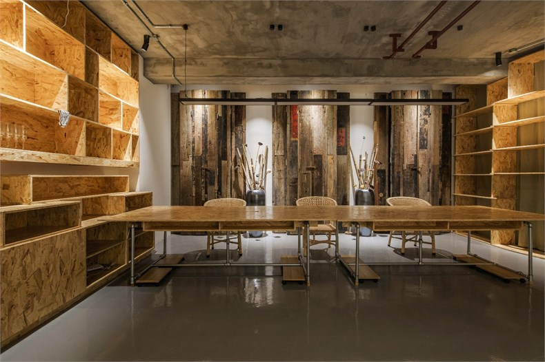 欧松板贴木纹纸效果,欧松板板材特性