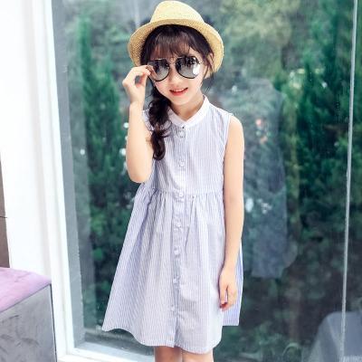 童装女童连衣裙中大童春季,童装夏季连衣裙小个子