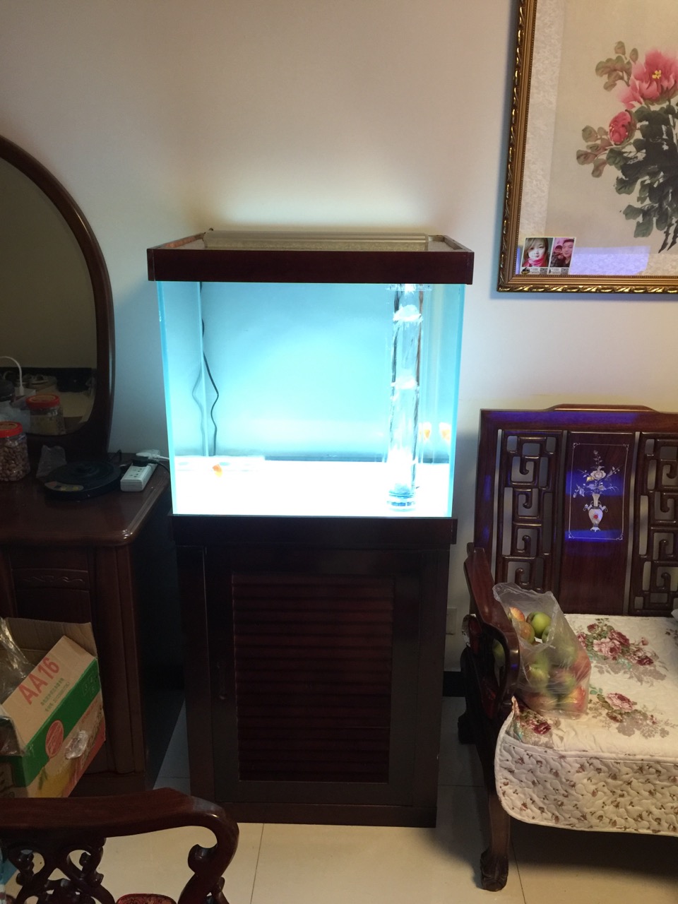 鱼缸diy用什么石头,鱼缸diy制作30元