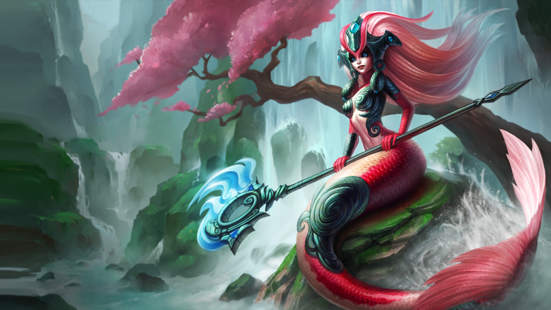 英雄联盟唤潮鲛姬娜美技能教学,lol唤潮鲛姬玩法