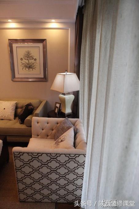 120平米美式轻奢小窝,现代简约美式小窝