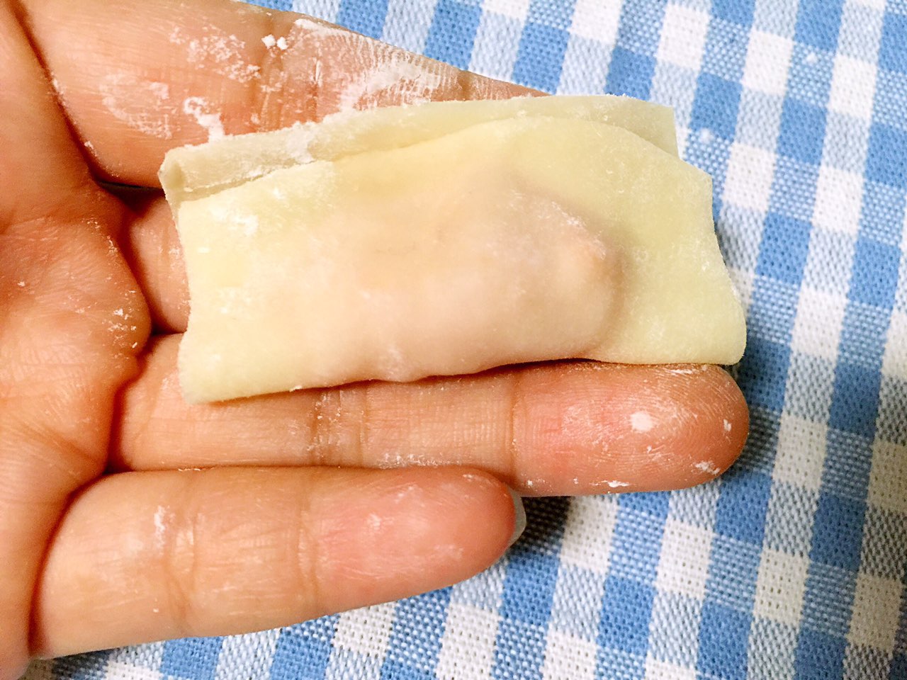 馄饨包法简单又好看宝宝辅食,小馄饨宝宝辅食馄饨皮