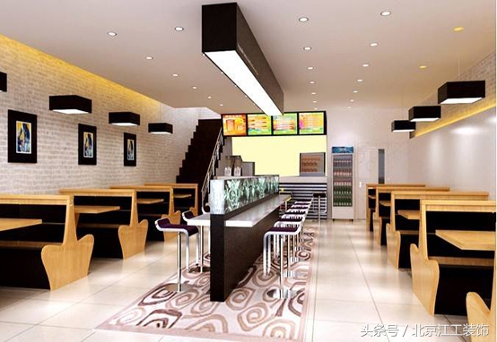 小饭店简洁特色装修效果图,小型餐馆房间装修设计效果图