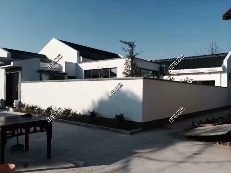 农村中式合院10-15万自建房,农村中式合院房子设计