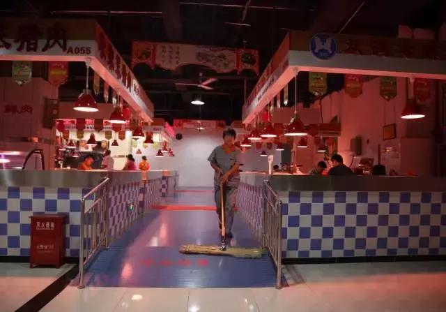 精品菜市场干净卫生环境整洁,石家庄南二环大型菜市场