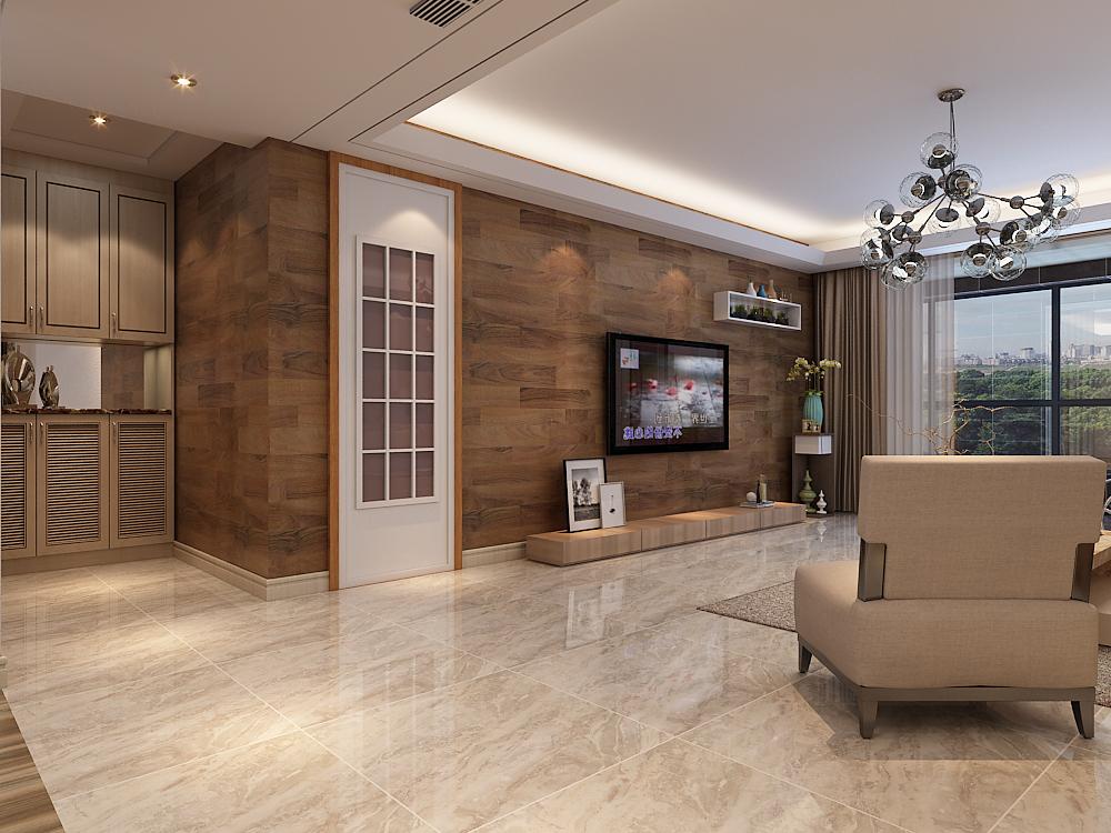 石家庄泰丰观湖一楼带院,泰丰观湖两室两厅装修效果