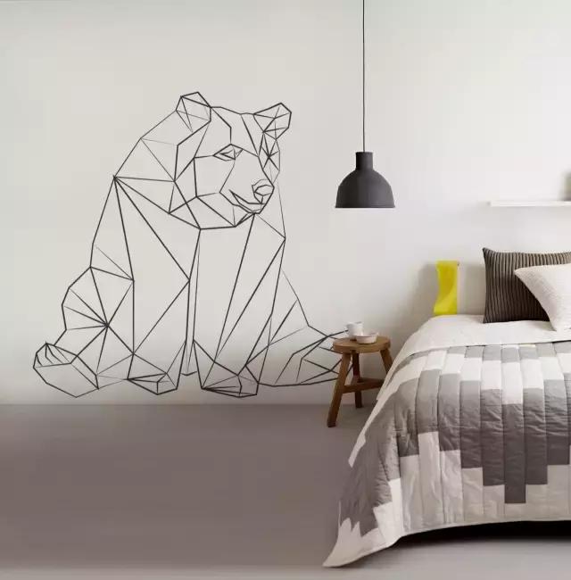 装饰胶带创意用法,胶带纸装饰墙壁