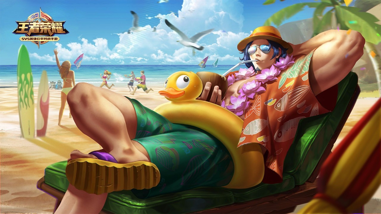 王者荣耀海报里隐藏的彩蛋,王者荣耀英雄壁纸的隐藏彩蛋