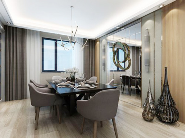 全包15万搞定后现代,银川清苑尚景,162平三室两厅装修案例