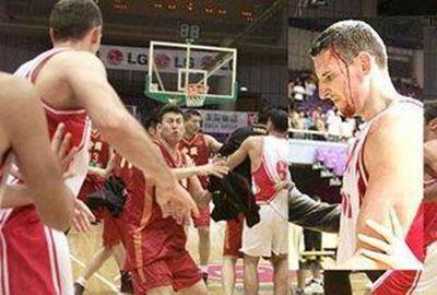 中国男篮5大打架高手,中国男篮最铁血的一战视频朱芳雨