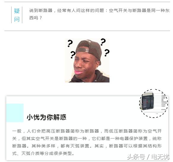史上最全断路器干货,竟然不收藏!