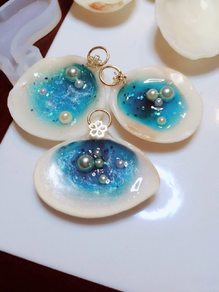 手工水晶珠项链教程,手工制作珍珠水晶项链