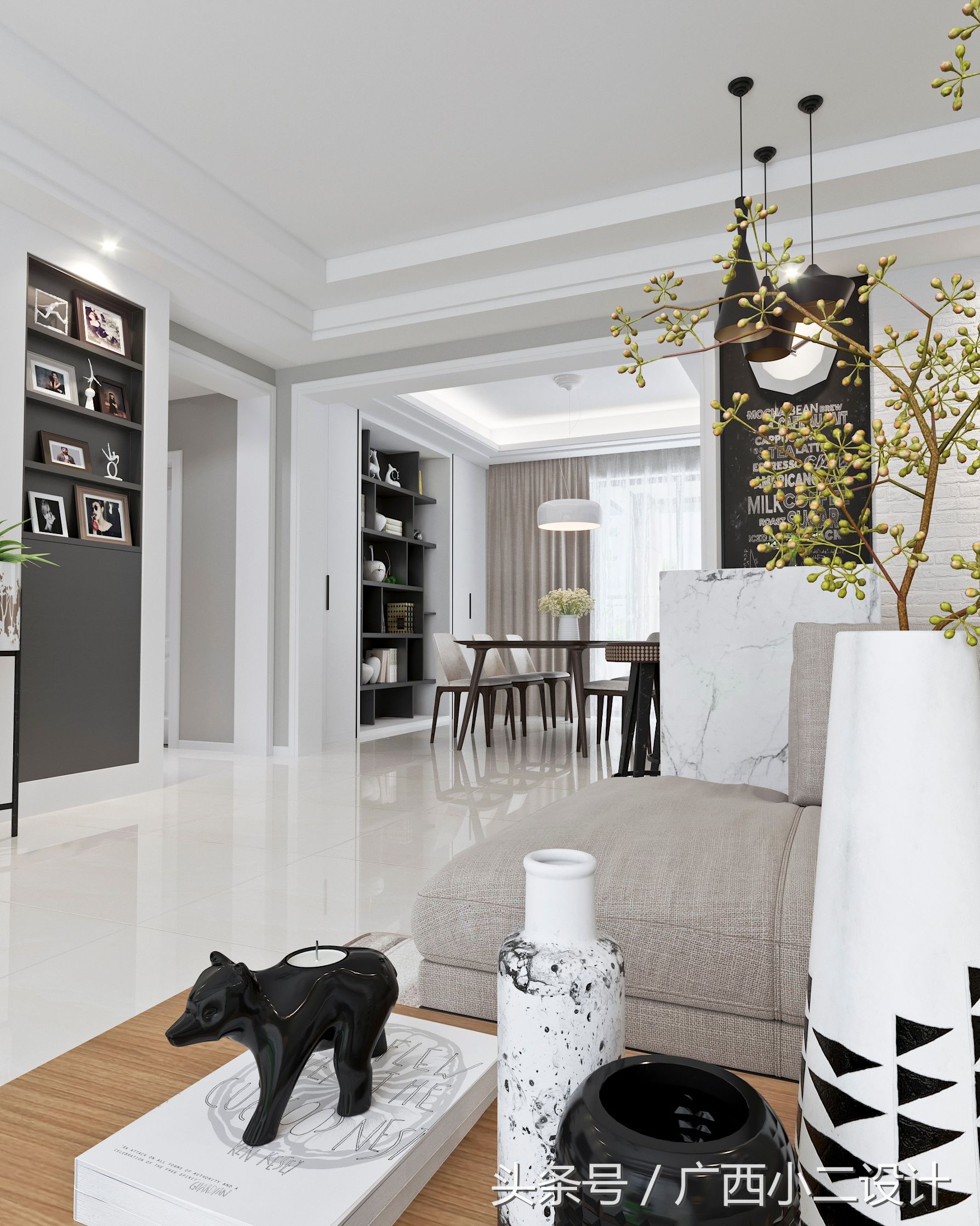 房间装修设计图1-3居室效果图,177平方米装修效果图