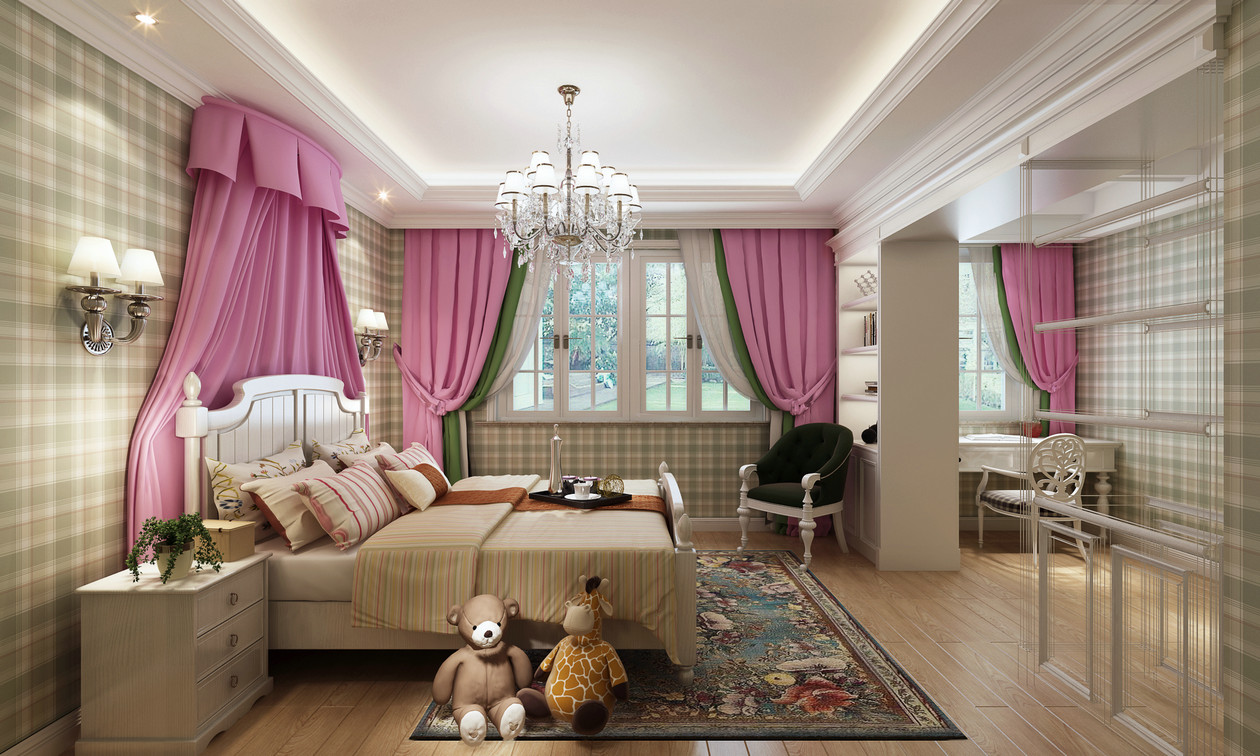 4-5岁儿童房装修风格,7-12岁儿童房装修风格简单