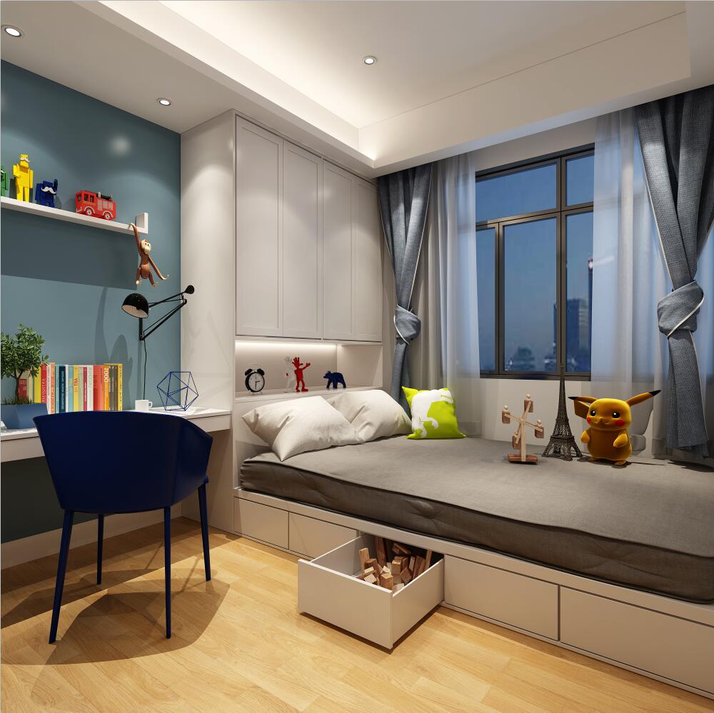 4-5岁儿童房装修风格,7-12岁儿童房装修风格简单