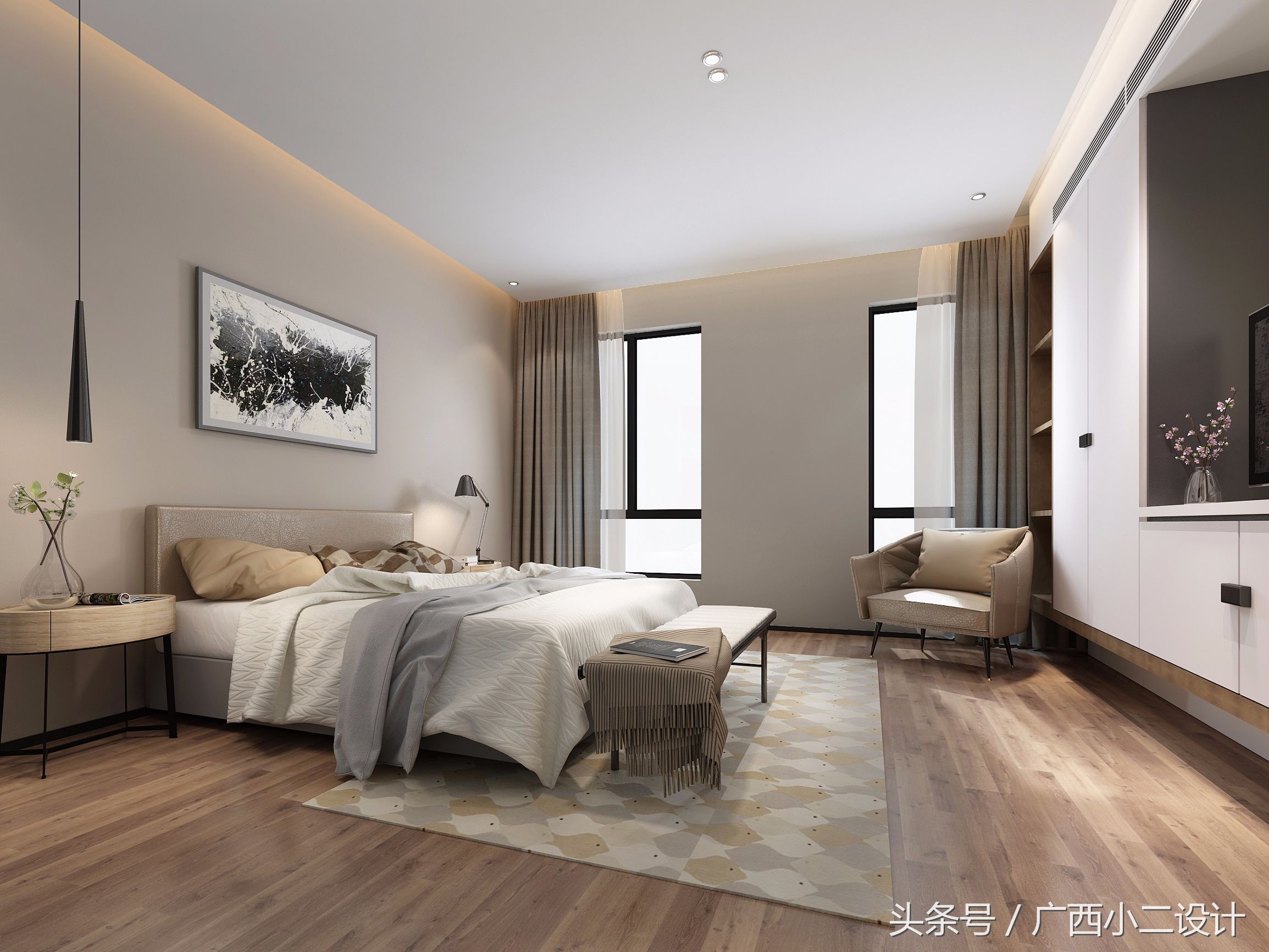 房间装修设计图1-3居室效果图,177平方米装修效果图