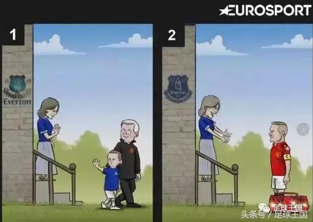 鲁尼告别曼联时代,鲁尼成为自由球员