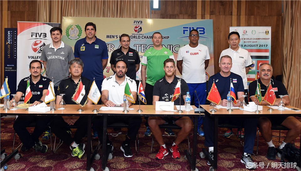 2017男排U23世锦赛今天在埃及开赛比赛试行7局4胜制