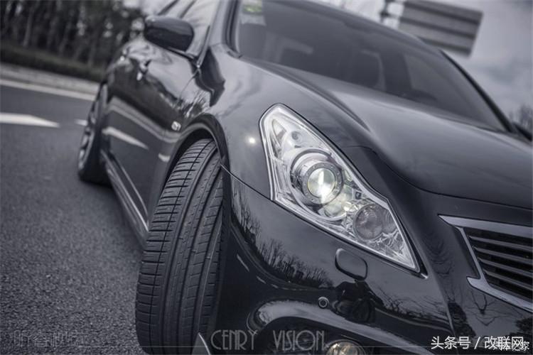 英菲尼迪g37改装外观图片,英菲尼迪g37两门改装中网