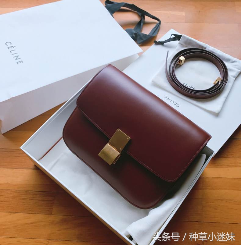 celinebox大红色,celine2018秀