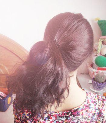 慵懒风发型扎双丸子头,韩式花苞头时尚女生都在扎
