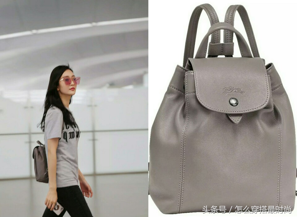 佟丽娅同款双肩包,佟丽娅同款白色的包
