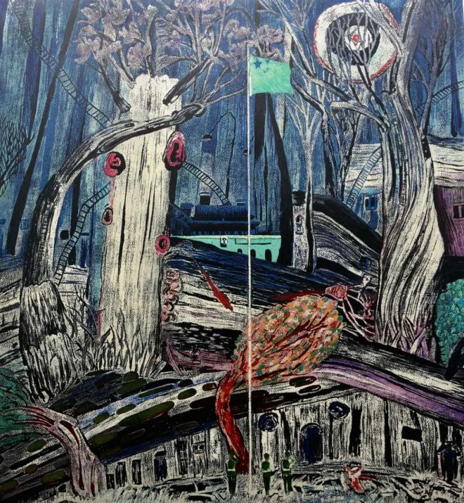 新浪当代艺术,云南美术馆版画作品欣赏