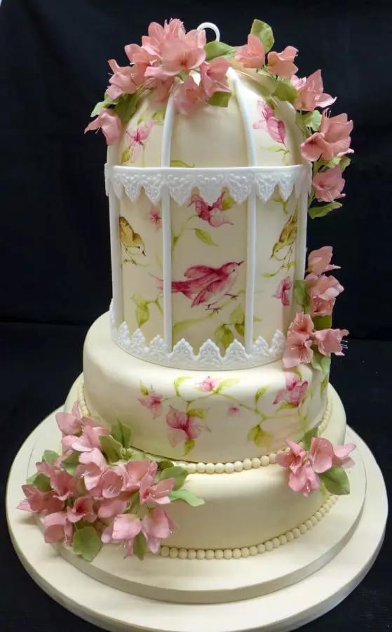 简单的婚礼蛋糕图片大全,最好看的婚礼蛋糕图片