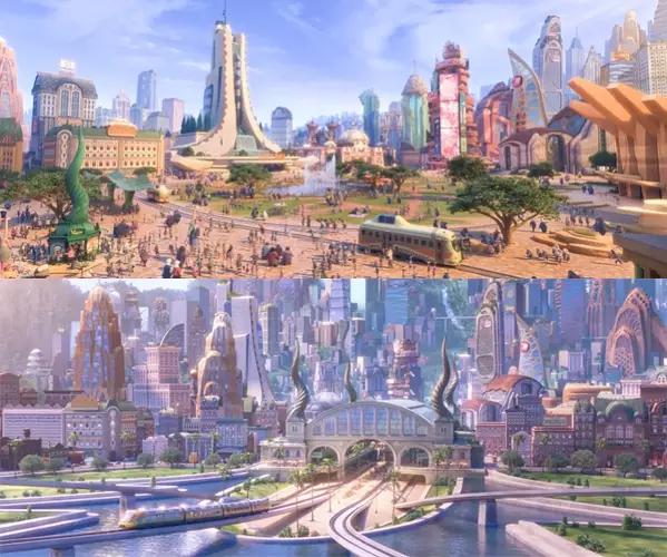 盘点各个国家的疯狂动物城,盘点疯狂动物城隐藏细节