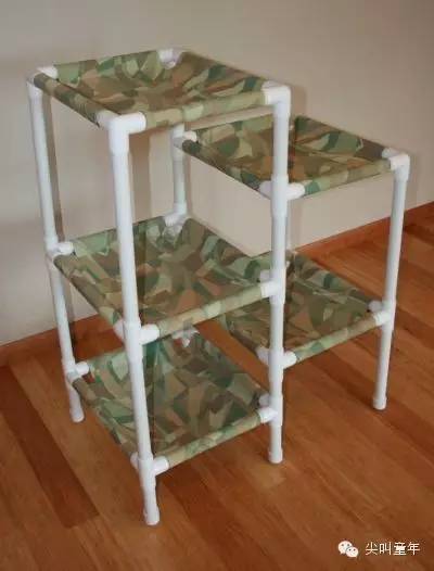 又省个几万！这些塑管改造的高大上玩具和家具技能get！