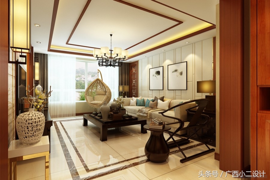 聪明人装修风格,中式的家装修