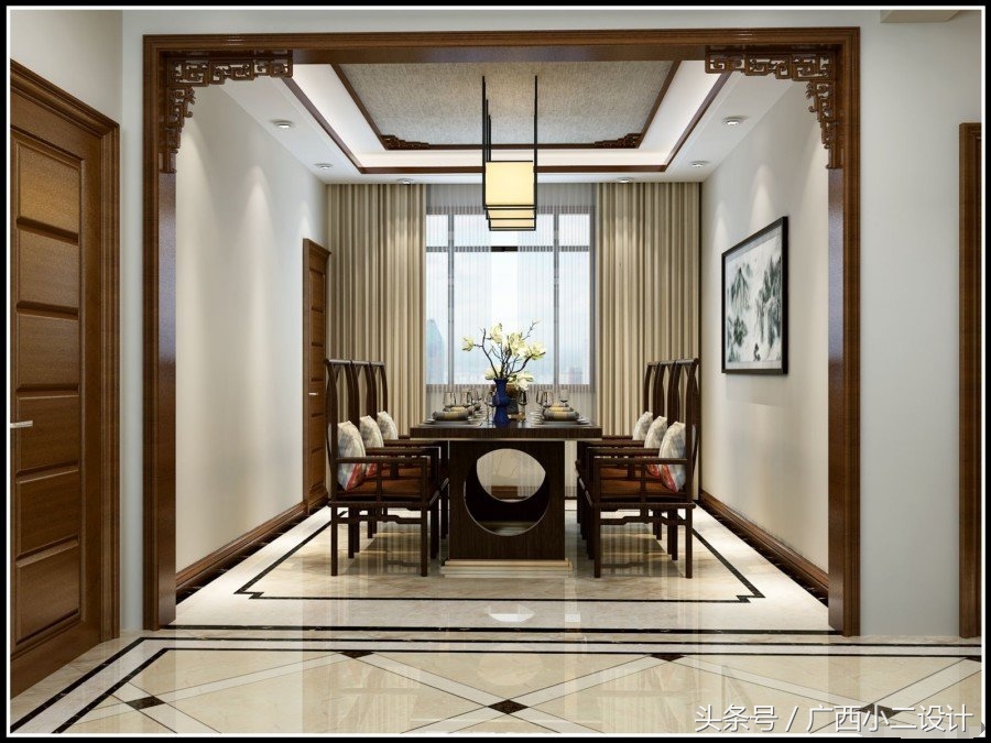 聪明人装修风格,中式的家装修