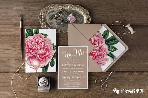 浪漫婚礼从发请柬开始，要像安以轩、周杰伦他们那样